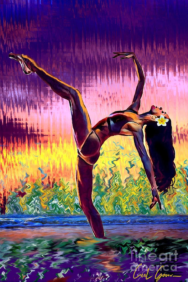 Art of Dance 2 Mixed Media by Carl Gouveia
