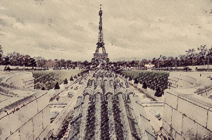 Eiffel Tower Photograph - Art of Eiffel Tower by Kathy Beyer