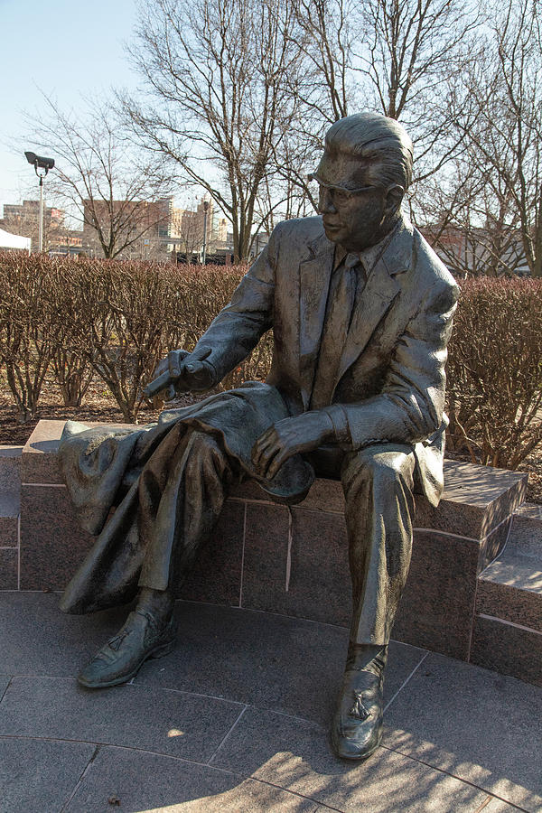 Art Rooney statue in Pittsburgh Pennsylvania Photograph by Eldon McGraw