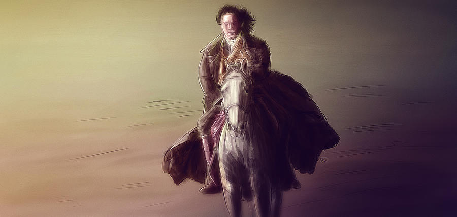 Art -- The Horse Rider Digital Art by Matthias Zegveld