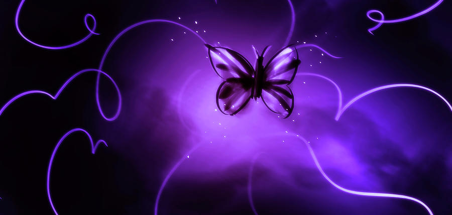 Art - Way of the Butterfly Digital Art by Matthias Zegveld