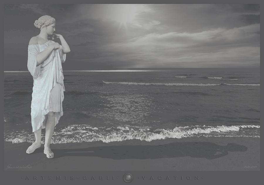 Artemis of Gabii.Vacation. Digital Art by Igor Panzzerirbis Pilshikov