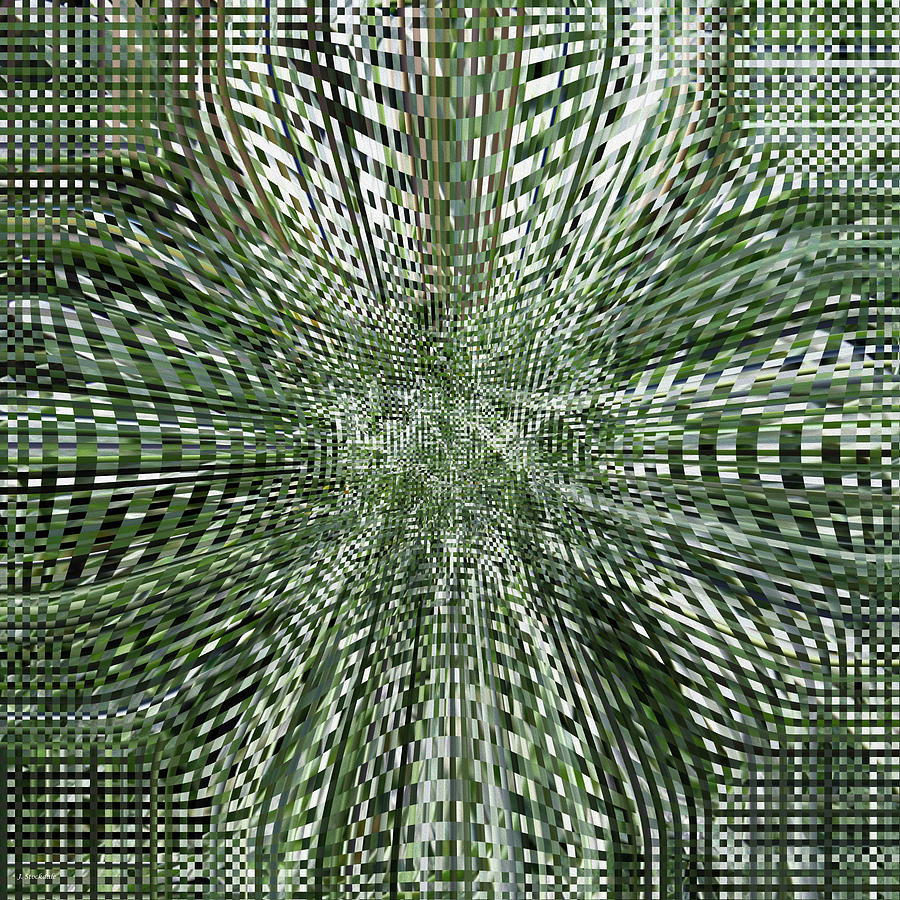 Green Digital Art - Artemisia 2 by Stocksom Art Prints