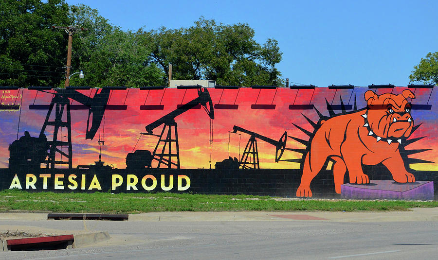 Artesia Proud mural Photograph by David Lee Thompson