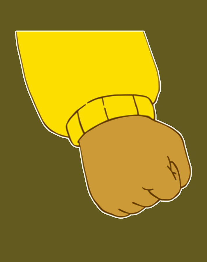 The Arthur Fist Meme Sticker