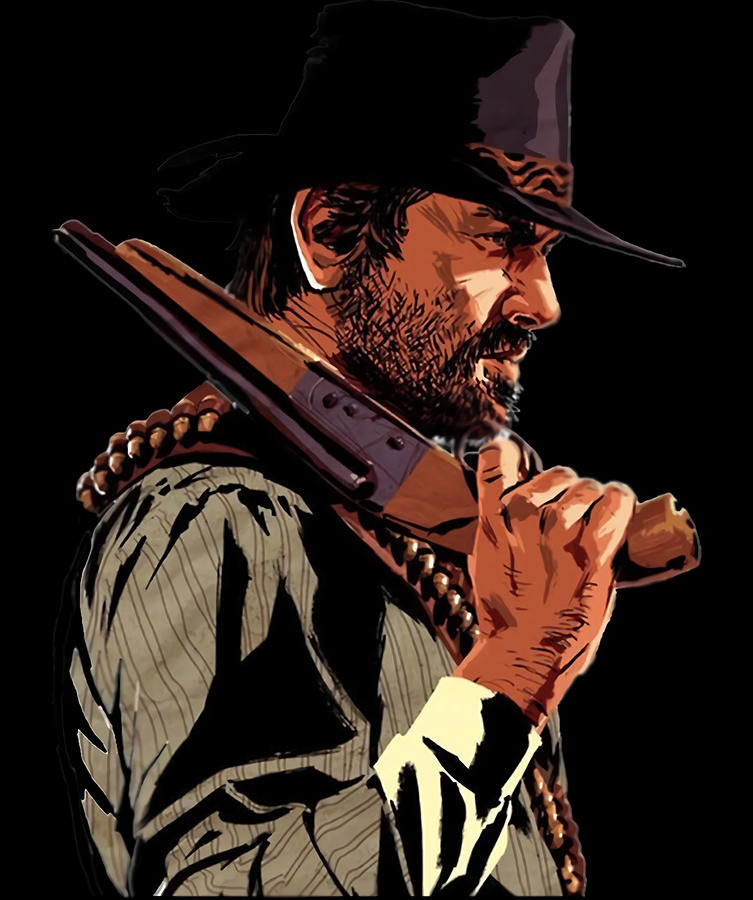 Arthur Morgan Digital Art by Holmes Travis | Pixels