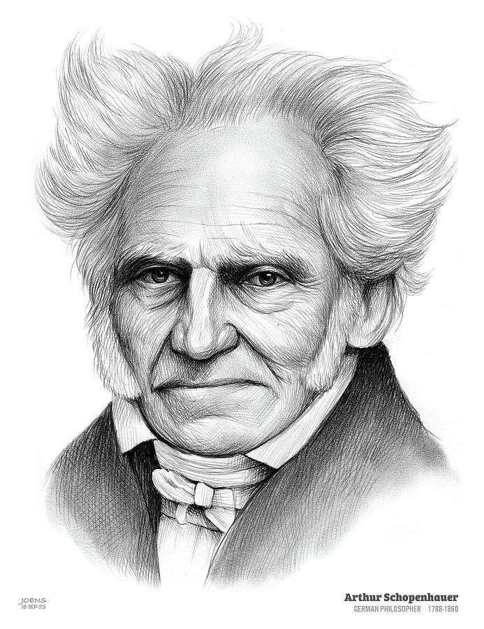 Arthur Schopenhauer 18sep23 Drawing