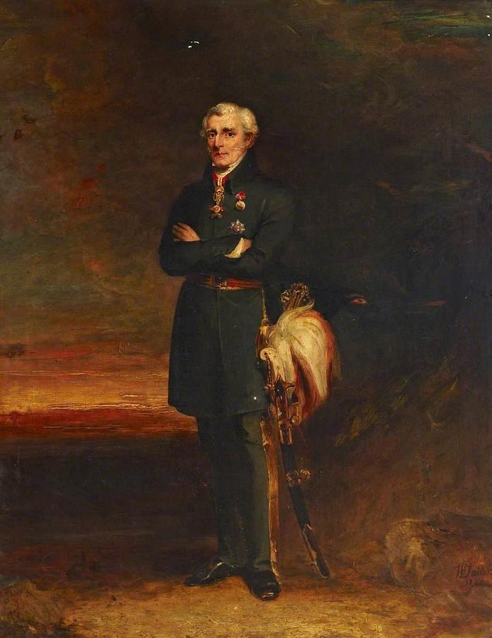 Arthur Wellesley 1769-1852 1st Duke of Wellington Painting by William ...