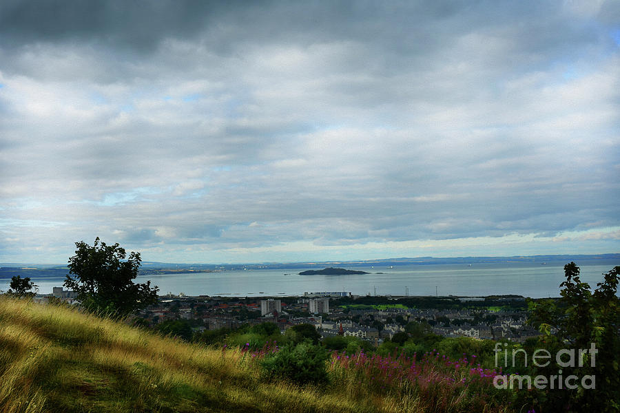 Arthurs Seat to Inchkeith Island Photograph by Yvonne Johnstone