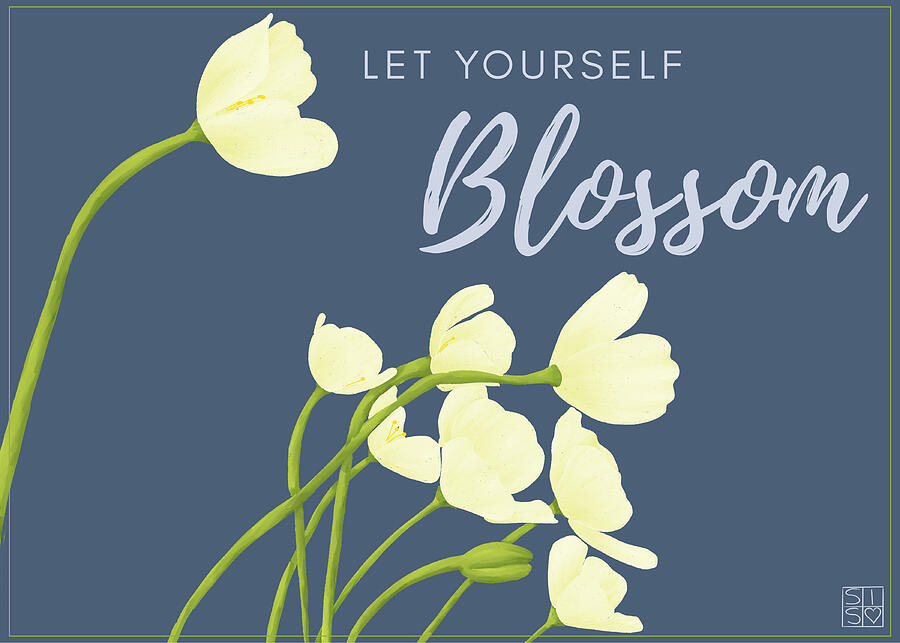 Artic Poppies - Let Yourself Blossom Digital Art by Snow Iris Studio