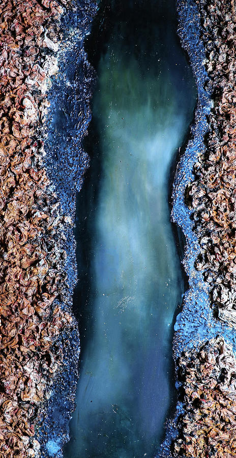 Artificial River Mixed Media by Rowan Lyford