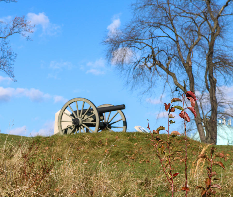 Artillery Across East Cemetery Hill Gettysburg Photograph By William E Rogers Fine Art America 9916