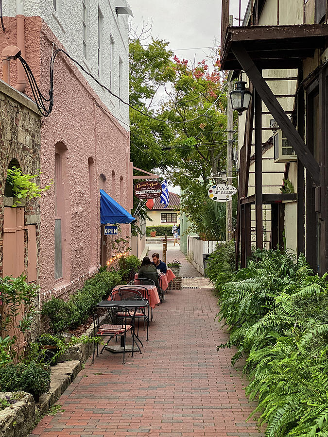 Artillery Lane, St. Augustine, Florida Photograph by Dawna Moore Photography
