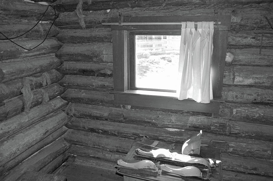 Artist Cabin Window Photograph by Eric Forster
