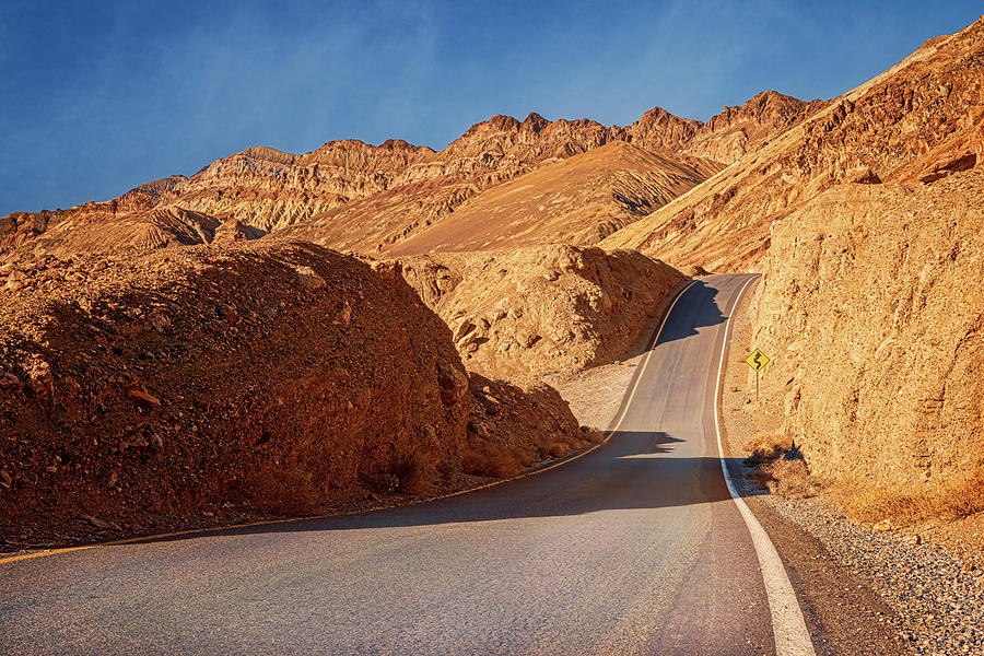 Artist Drive Death Valley National Park California Photograph