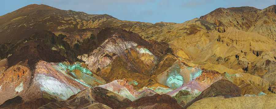 Artist Palette, Death Valley, pano Photograph by Hanna Tor