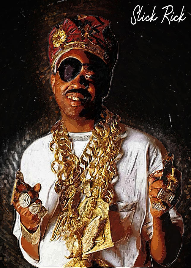 Artist Slick Rick Digital Art by Saini Nagy