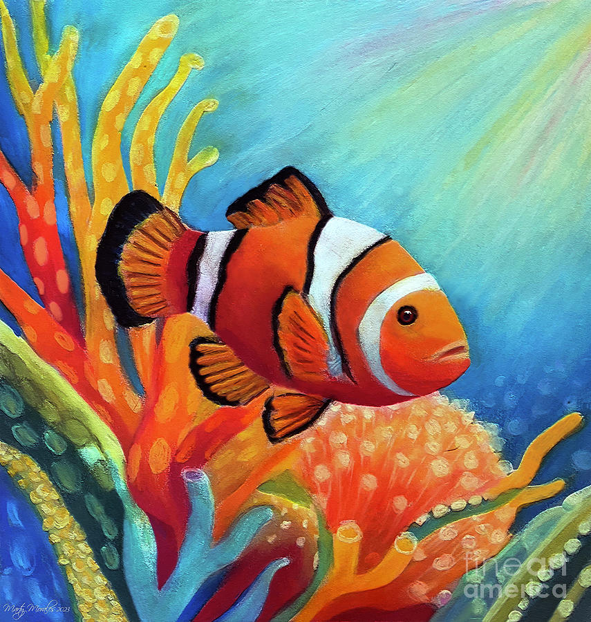 Artistic Fish V20 Pastel by Marty's Royal Art - Fine Art America