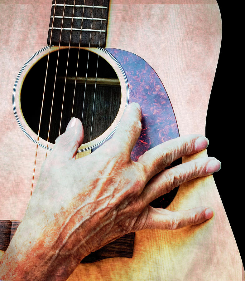Artistic Guitar Players Hand Photograph by Gary Slawsky