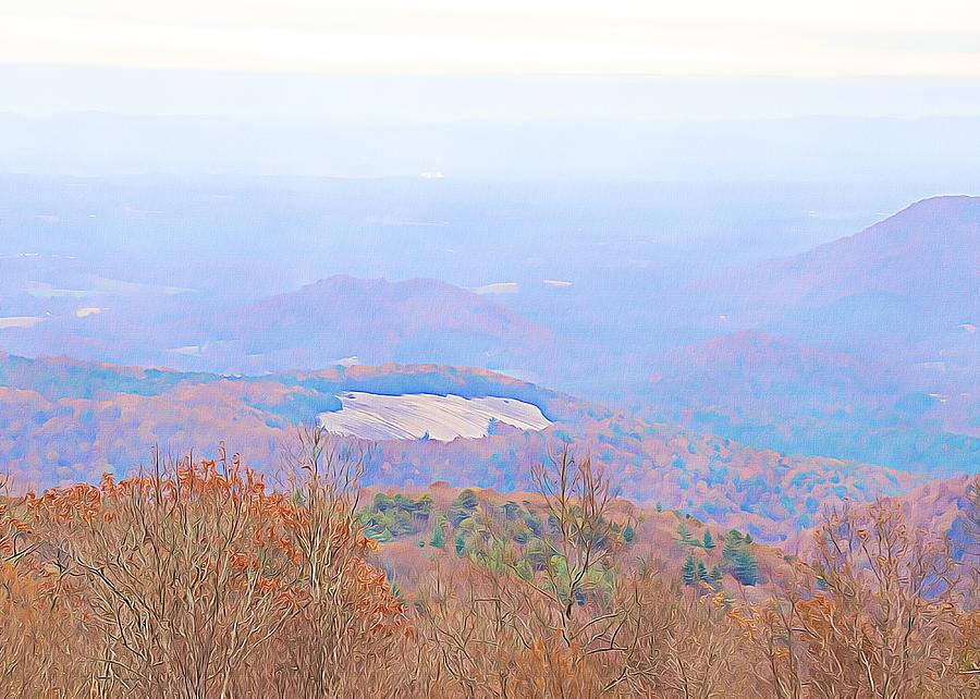 Artistic Stone Mountain Overlook 2019m Photograph by Cathy Lindsey