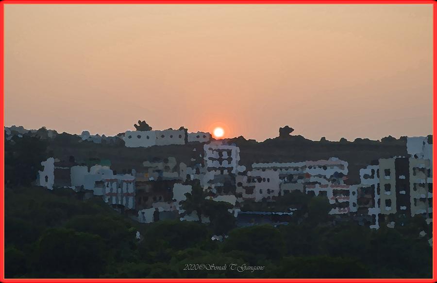 Artistic Sunset Photograph by Sonali Gangane