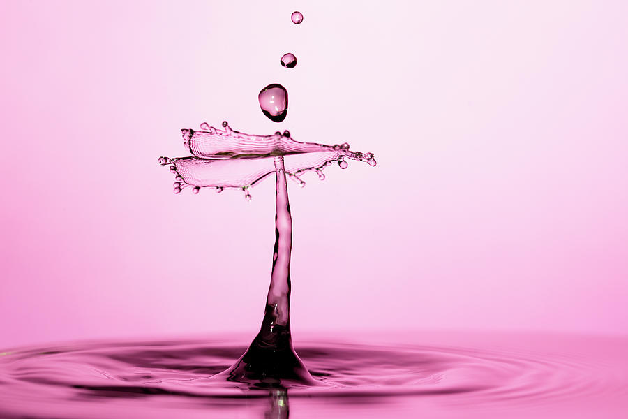 Art Photography Pink Water