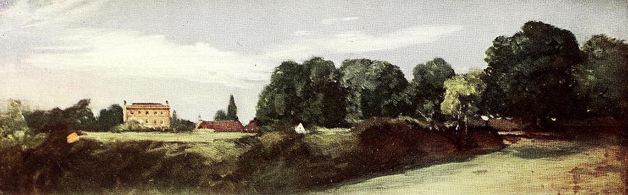 Landscape Painting - Artists Birthplace by John Constable