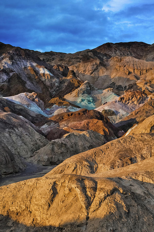 Artists Palette Death Valley Sunset Photograph by Kyle Hanson