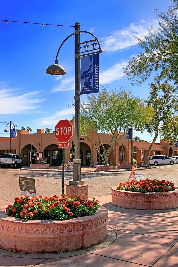 Arts District Scottsdale Photograph by Chris Smith