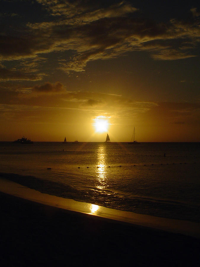 Aruba Sunset Photograph by Vadim Levin