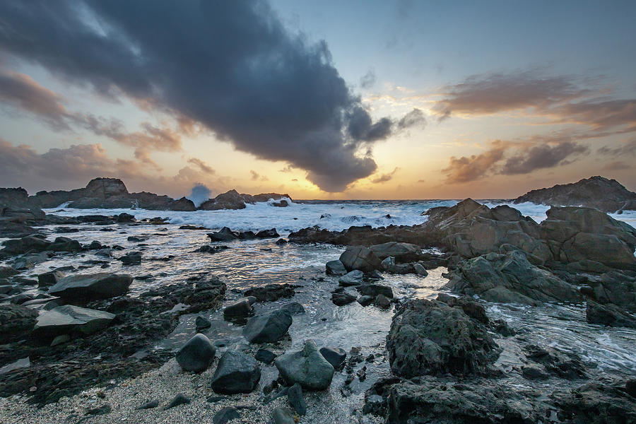 Aruban Sunrise Photograph by Lon Dittrick