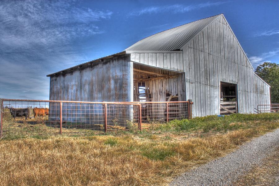 Arvin Barn 2, Color Photograph by Angela Comperry