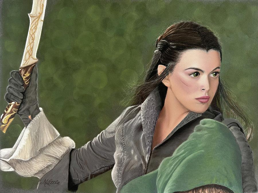 Arwen Pastel by Marlene Little Arwen Pastel by Marlene Little