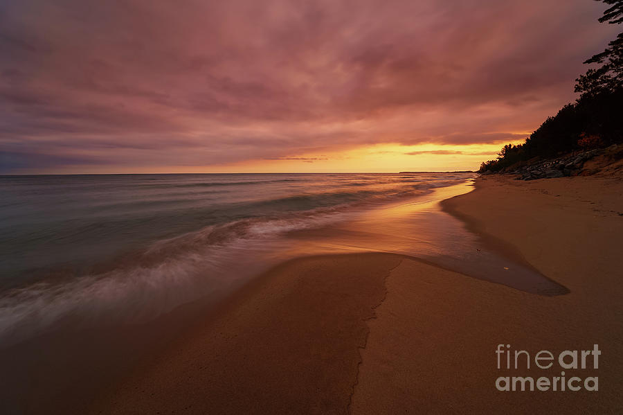 Beach Photograph - As Morning Strikes by Rachel Cohen
