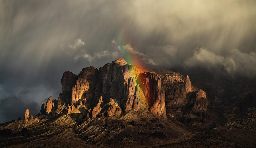 As The Rainbow Fades  Photograph by Saija Lehtonen