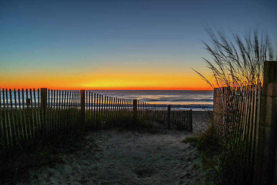 Oceanfront Sunrise Photograph by Jason Funk