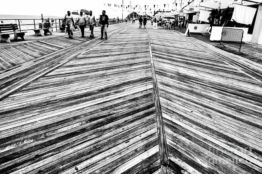 Asbury Park Boardwalk in New Jersey Photograph by John Rizzuto
