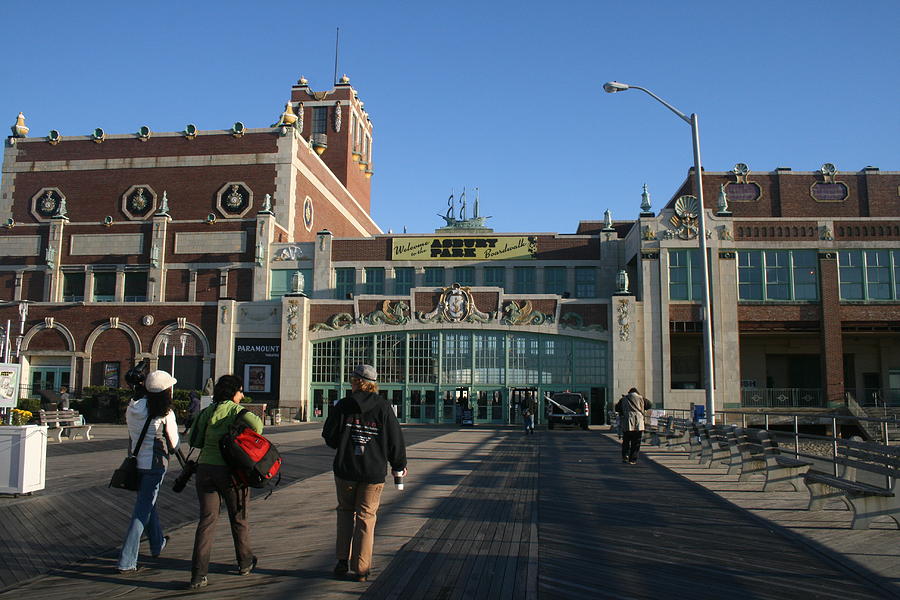 Asbury Park Boardwalk in the Spring Photograph by Melinda Saminski ...