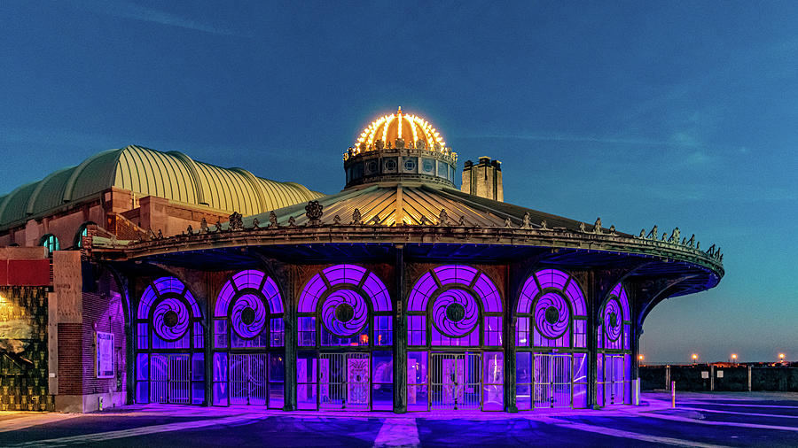 Asbury Park Carousel Photograph by Randy Scherkenbach - Fine Art America