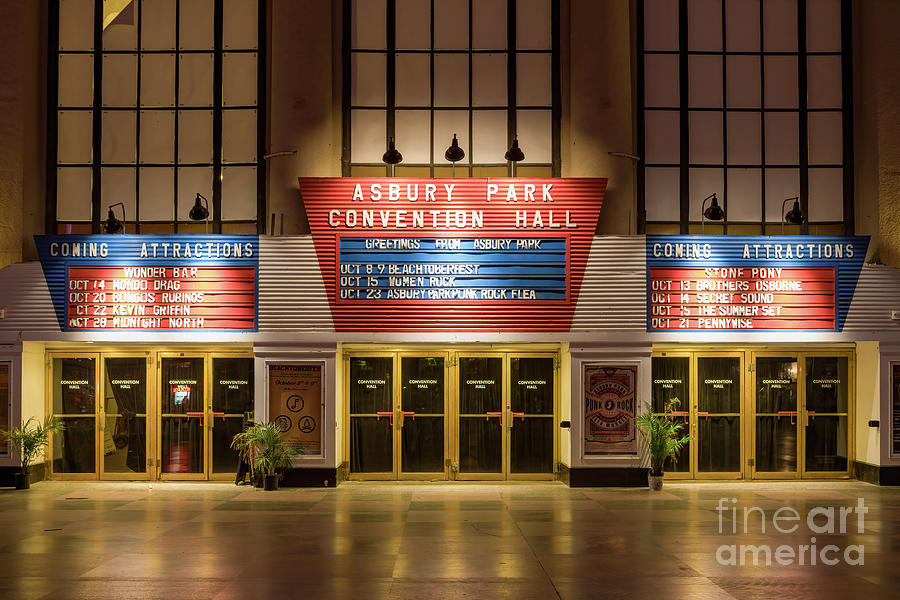 Asbury Park Convention Hall Photograph by Jerry Fornarotto