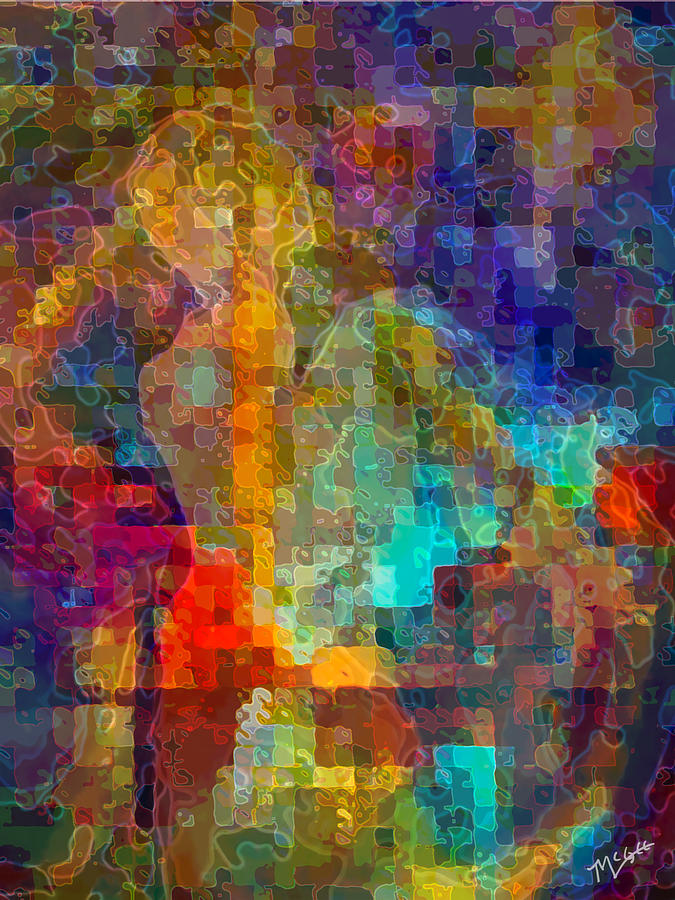 Landscape Digital Art - Dancing With the Light by Tom McGee Landscape Digital Art - Dancing With the Light by Tom McGee