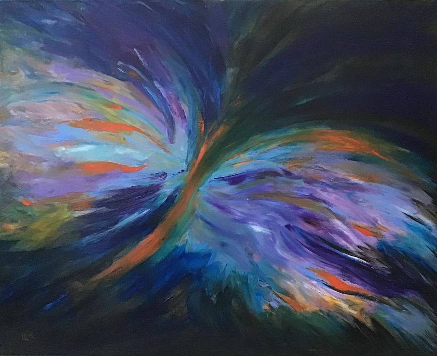 Ascension Painting by Lorraine Centrella