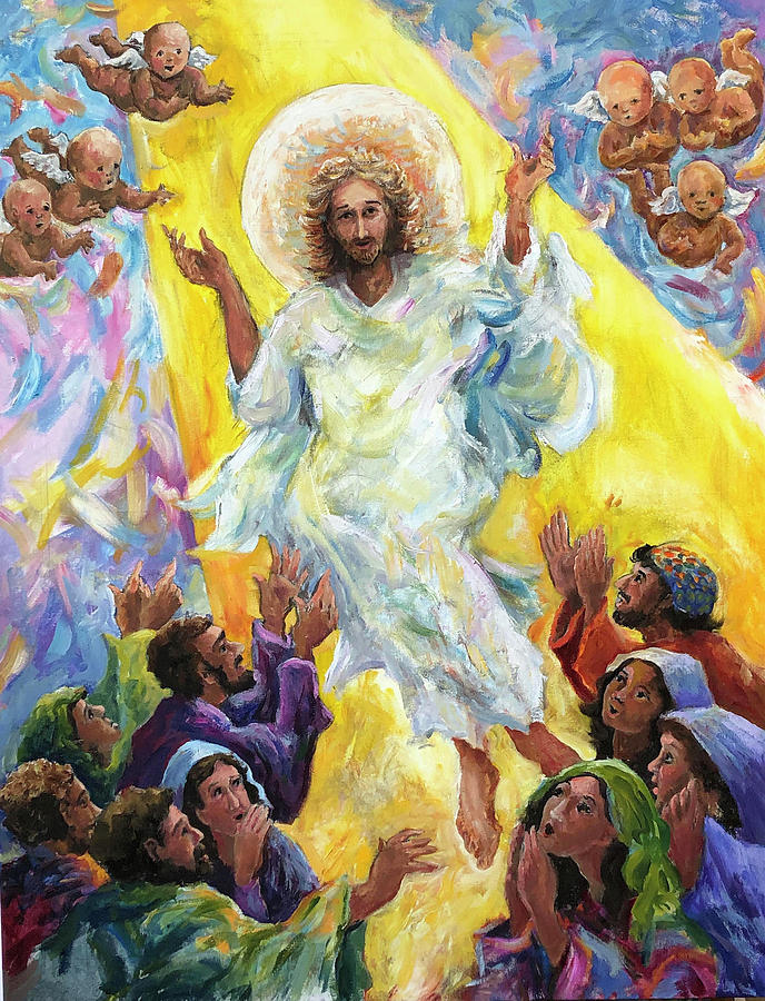 jesus ascension painting