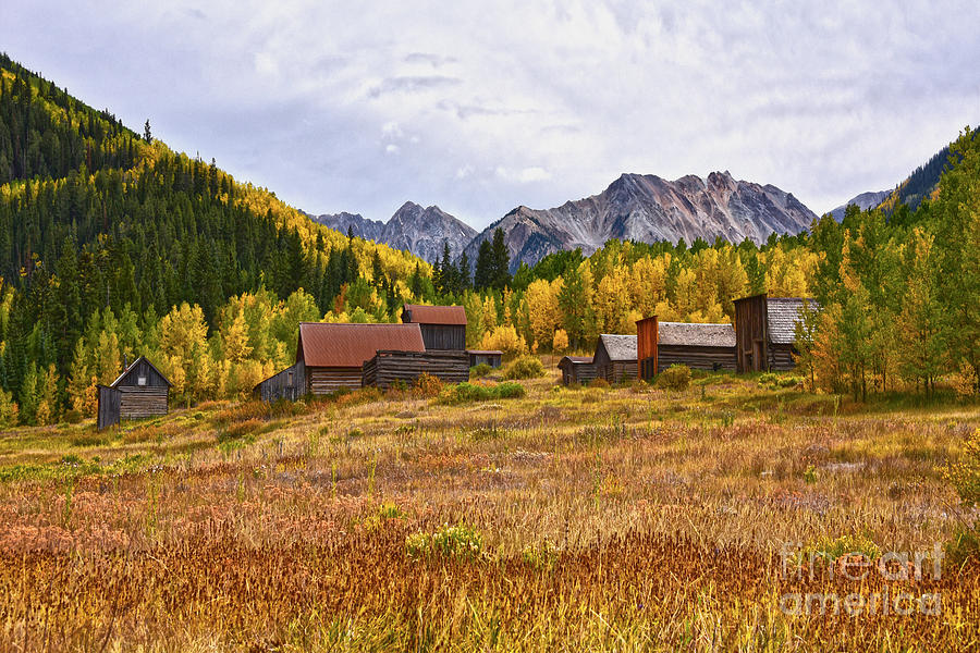 Ashcroft, Colorado Mining Ghost Town Photograph by Catherine Sherman