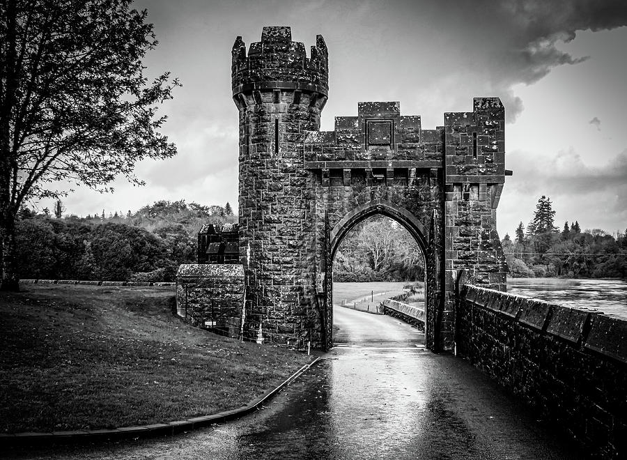 Ashford Castle Gate Photograph by Vicky Edgerly