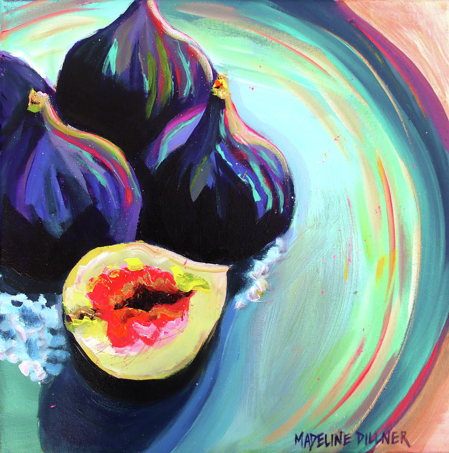 Ashleys Figs Painting by Madeline Dillner