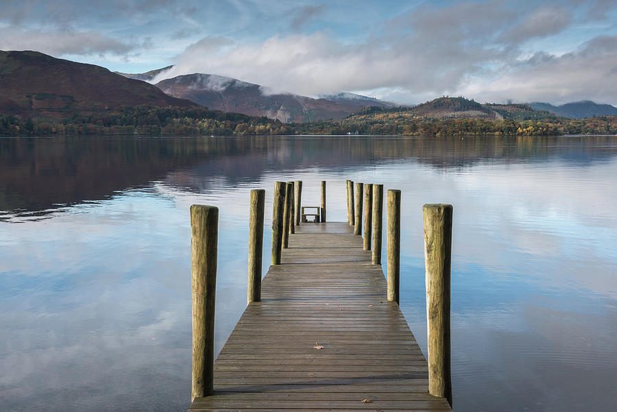 Ashness Jetty, The Lake District, England, UK Photograph by Sarah Howard