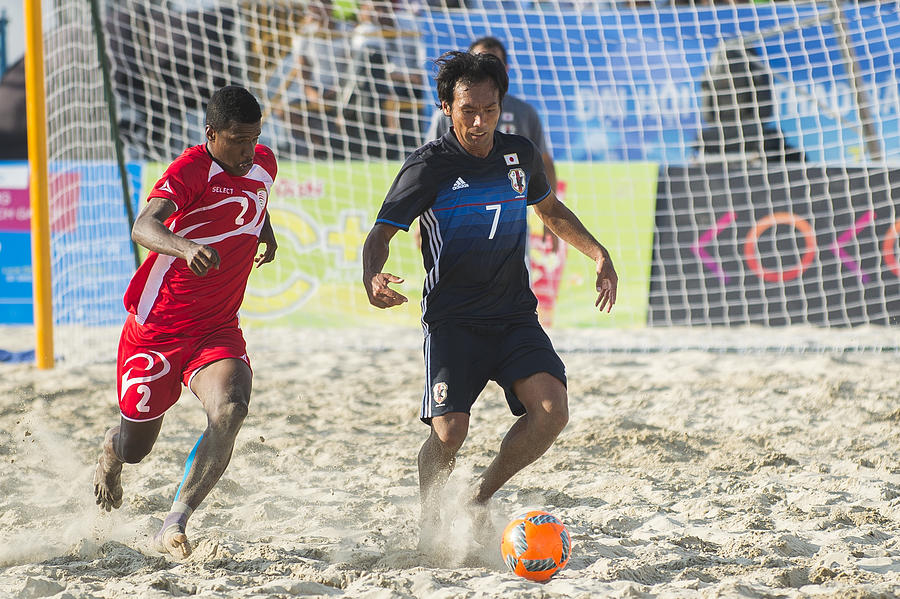 Asian Beach Games 2016 - Beach Soccer Photograph by Power Sport Images