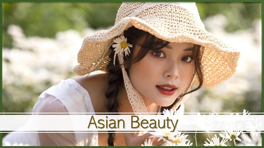 Asian Beauty Mixed Media by Nancy Ayanna Wyatt