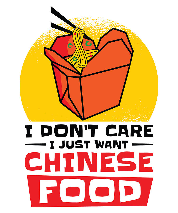 Asian Food Digital Art - Asian Food Chinese Food Fan Noodle Foodie by Toms Tee Store